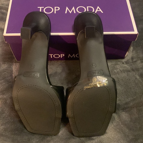 Top Moda low heel Sandal - Picture 8 of 8